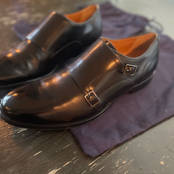 Cole Haan Men's Premium Monk Strap Shoes - Size 10.5D - Picture 3 of 10